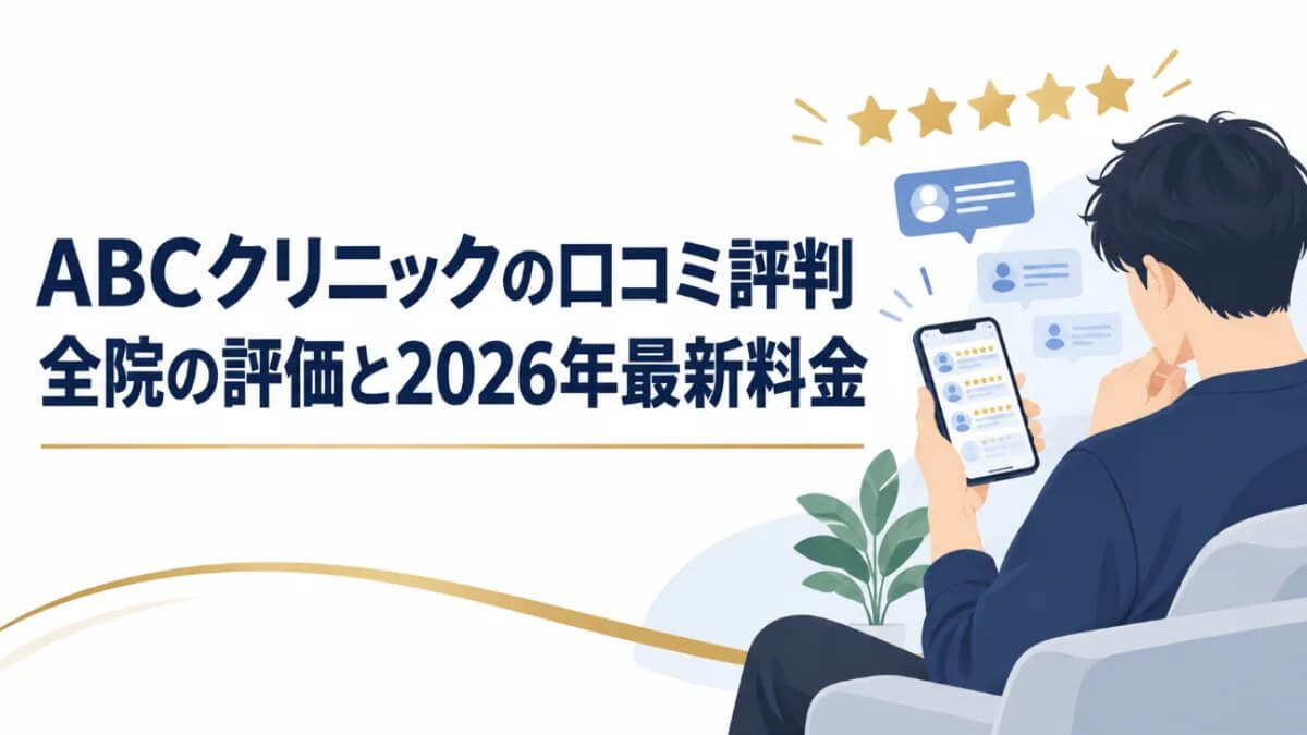 ABCクリニックの口コミ評判 全院の評価と2026年最新料金